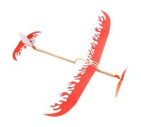 Genérico Rubber Band Airplane - 44cm Rubber Band Powered Airplane Toy | Flying Glider Model | Aircraft Kit, Hand Launch Outdoor Flying Toy For Kids Boys Girls | Random Color