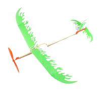 Genérico Rubber Band Airplanes - PP Wood 44x51cm Assembly Size | Rubber Band Powered Airplane, Flying Glider Plane, Model Aircraft Toy, Outdoor Game | Outdoor Sports