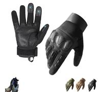 Genérico Ruck & Recon Gloves, Ruck and Recon Glove for Men, High Performance Anti-Slip Grip Safety Glove,Touchscreen (Black,Large)