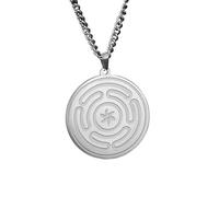 Genérico Rueda de Hécate Estrófalos Colgante con símbolo de Hécate Colgante Collar de poder Mágica Diosa Cábala Joyería Amuleto