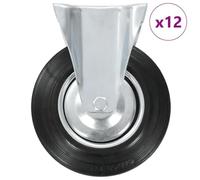 Genérico Ruedas fijas 12 unidades200 mm,Economía e Industria,Manipulación de materiales-277997