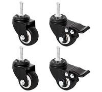 Genérico Ruedas para macetero 4 uds Hierro Negro 8x3,5x8 cm,Casa y jardín,Jardín,Jardinería,Maceteros y jardineras-364281