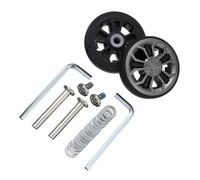Genérico Ruedas Silenciosas para Maleta Trolley, 4 Ruedas de Repuesto universales for Equipaje Viaje, portátiles, duraderas, Maletas, Ejes, Accesorios reparación giratorias con Tornillo(50mm x 10mm)