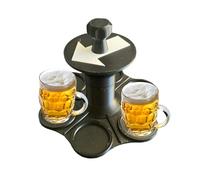 Genérico Ruleta de Chupitos Juego de Beber | Juegos de Beber Divertidos,Suministros para Camping Parejas Solteros Halloween Despedida De Soltero Citas