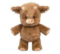 Genérico Running Cow Plush, 23.62 Inches Cute Moving Legs Highland Cow Stuffed Animals for Kids Adults Girls Boys