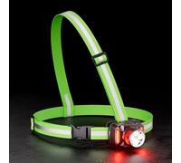 Genérico Running Lights For Runners - 2.76x2.36x1.89 Inches 1000LM Rechargeable Chest LED Lamp | 90 Degree Adjustable Running Light | For Hiking Cycling Walking Safety Bike Camping Work