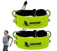 Genérico Running Reflective Arm Band, Outdoor Visibility Gear, 7.87-12.6 Inches Elastic Safety Strap, Lightweight Luminous Accessory for Night Sports Cycling Walking and Evening Activities