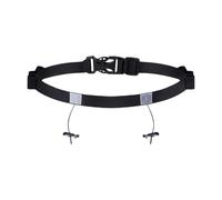 Genérico Running Waist Belt - Race Number Holder, Adjustable Elastic Bib Strap | Cycling Running Belt, Reflective Sports Accessories | Men Women Jogging Gym Fitness Used