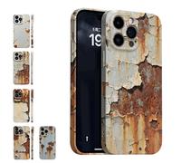 Genérico Rusty Retro Glossy Phone Cases, Rusty Phone Case, I Lost It and Three Days Later It Was Still Lying There, for iPhone X-16 (16P,Color-A)
