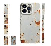 Genérico Rusty Retro Glossy Phone Cases, Rusty Phone Case, I Lost It and Three Days Later It Was Still Lying There, for iPhone X-16 (12mini,Color-B)