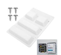 Genérico RV Door Organizer - 10.91in Wall Box | RV Door Storage Box | Bathroom Wall Mounted Organizer For Camper & Trailer, ABS Caravan Storage Tray For Boat Camping Road Trips