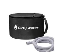 Genérico RV Hose Storage - Waterproof RV Sewage Hose Storage - Double Zipper Holder Container for Waste Tools Camping Septic Electrical Cords