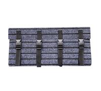 Genérico RV Step Cover - RV Carpet for Steps, Reflective Strip Adjustable Non Slip Tread Mat Make Your Vehicle Safe and Clean Weather Resistant Step Protector for Camper Trailer Outdoor Use