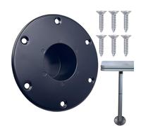 Generico RV Table Base Mount, Replacement Table Base, Trailer Table Base Replacement with Mounting Screws, Pedestal Table Support for RVs, Remolques, Thanksgiving and Christmas Events