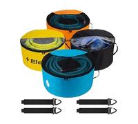 Genérico RV Water Hose Storage Bag Set - 4-Piece Waterproof & Breathable Organizer with Two-Way Zipper & Clear Window - Ideal For Water Hose, Electrical Cord & Camping Gear Storage