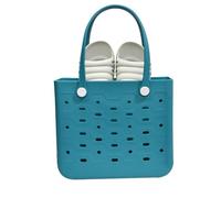 Genérico s de playa para mujer,de playa,de transpirable de EVA con diseño de agujeros | Bolso de mano de viaje portátil ligero para toallas, trajes de baño, protector solar