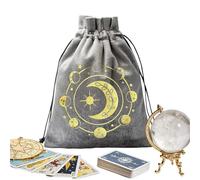 Genérico s De Terciopelo con Cordón - Saco Suave Vintage para Runas,Pequeña De Dados | para Artículos De Juegos, Monedas, Cartas, Regalos De, Recompensas, Tarot, Mujeres, Hombres, Adolescentes
