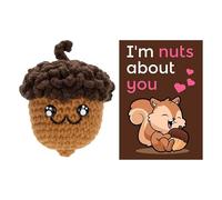 Genérico s Glands en Crochet Drôles - Jouet en Peluche Émotionnel | Tricotée Main Décor de Bureau | Cadeau de Noël, Anniversaire, Fêtes pour et Adultes