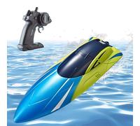 Genérico s RC - 15 km/h, luz Trasera LED, Juego de Nave - RC Recargable con Autonomía De 100 Minutos, Alarma De Batería Baja Y Sobrealcance | para Adultos, Niños, Piscina,