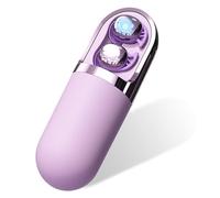 Genérico S13 Vibration Massage Bluetooth Headphones, 6.0Invisible Ear Plugs for Side Sleepers, Waterproof Vibration Earphone Case Provide Relaxation and Massage (Purple)