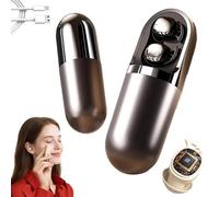 Genérico S13 Vibration Massage Bluetooth Headphones, Bluetooth 6.0 Wireless Sleep Earbuds, for Side Sleepers, Waterproof Vibration Earphone Case Provide Relaxation and Massage (Black)