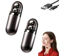 Genérico S13 Vibration Massage Bluetooth Headphones, Bluetooth 6.0 Wireless Sleep Earbuds, Invisible Ear Plugs, Relieves Stress for Sleeping on The Side, for Sleeping, Working Travel (2PCS-A)