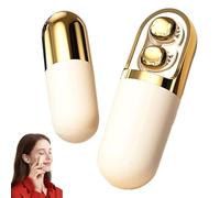 Genérico S13 Vibration Massage Bluetooth Headphones, Bluetooth 6.0 Wireless Sleep Earbuds Invisible Ear Plugs for Side Sleepers, Vibration Earphone Case Provide Relaxation and Massage (Beige)