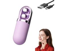 Genérico S13 Vibration Massage Bluetooth Headphones, Bluetooth 6.0 Wireless Sleep Earbuds, Invisible Ear Plugs, Relieves Stress for Sleeping on The Side, for Sleeping, Working Travel (Purple)