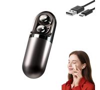 Genérico S13 Vibration Massage Bluetooth Headphones, Bluetooth 6.0 Wireless Sleep Earbuds, Invisible Ear Plugs, Relieves Stress for Sleeping on The Side, for Sleeping, Working Travel (Black)