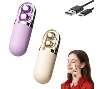 Genérico S13 Vibration Massage Bluetooth Headphones, Bluetooth 6.0 Wireless Sleep Earbuds, Invisible Ear Plugs, Relieves Stress for Sleeping on The Side, for Sleeping, Working Travel (2PCS-F)
