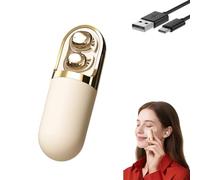 Genérico S13 Vibration Massage Bluetooth Headphones, Bluetooth 6.0 Wireless Sleep Earbuds, Invisible Ear Plugs, Relieves Stress for Sleeping on The Side, for Sleeping, Working Travel (Skin Color)