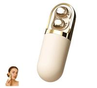 Genérico S13 Vibration Massage Bluetooth Headphones, Bluetooth Wireless Sleep Earbuds for Side Sleepers, Invisible Ear Plugs, Waterproof Vibration Earphone Case Provide Relaxation and Massage (Beige)