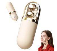 Genérico S13 Vibration Massage Bluetooth Headphones, Bluetooth Wireless Sleep Earbuds for Side Sleepers, Vibration Earphone Case Provide Relaxation and Massage for Sleeping (Beige)