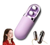 Genérico S13 Vibration Massage Bluetooth Headphones, Waterproof Vibration Earphone Case Provide Relaxation and Massage, Bluetooth 6.0 Sleep Earbuds for Side Sleepers (Purple,1 Set)