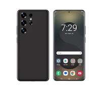 Genérico S16 Pro MAX Téléphone débloqué, Android Mobile débloqué 4GB+64GB/256GB Expansion, 6.6-Inch Display,4050mAh Smartphone Double SIM Double Standby/OTG/GPS/Face Recognition(Noir)