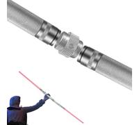 Genérico Sable de luz RGB con empuñadura de Metal | Espadas de Sable de luz de Duelo LED RGB, 7 Colores cambiables y Sonido,Juego de Espadas de Cosplay Recargables, para niños y Adultos