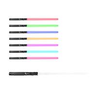 Genérico Sables de luz de Duelo de 7 Colores | Sables de luz de Duelo con Sonido Sable de cambiable de 7 Colores - Juego de Espadas de Cosplay Recargables, para niños y Adultos