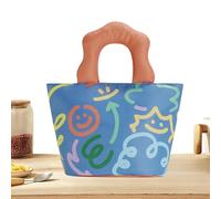 Genérico Sac À Lunch Isolé Dessin Animé 30x20x15 Cm, Sac Repas Enfant Avec Feuille Aluminium Épaisse, Boîte À Déjeuner Portable Étudiant École Rangement Alimentaire