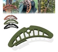 Genérico Saddle Hunting Bridge Spreader,Ergonomic Hip Pinch Eliminator & Tree Saddle Accessories,Lightweight Portable Gear for Comfort Relief,Comfortable Bridge System for Deer & Bow Hunters (Green)