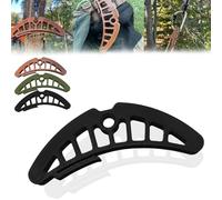 Genérico Saddle Hunting Bridge Spreader,Ergonomic Hip Pinch Eliminator & Tree Saddle Accessories,Lightweight Portable Gear for Comfort Relief,Comfortable Bridge System for Deer & Bow Hunters (Black)