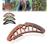 Genérico Saddle Hunting Bridge Spreader,Ergonomic Hip Pinch Eliminator & Tree Saddle Accessories,Lightweight Portable Gear for Comfort Relief,Comfortable Bridge System for Deer & Bow Hunters (Brown)