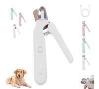 Genérico Safetrim Precision Nail Clipper Dogs, Safetrim Precision Dog Nais Clipperl, Two-In-One Nail Trimmers and Nails Sharpener, For Dogs and Cats (White)
