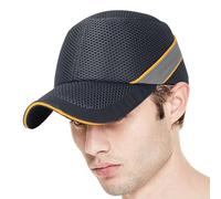 Genérico Safety Bump Caps - Bump Insert Baseball Hat Cycling Caps - Breathable Mesh Wide-Angle Shock Absorption Ball Men Women Running Baseball Golf