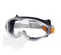 Genérico Safety Goggles for Work - Protective Eye Shield for Industrial | Anti Fog Scratch Resistant Clear Lens with Adjustable Strap, Eye Protection Glasses for Construction and Lab Use