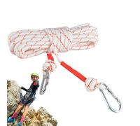 Generico Safety Rope - Aviation Steel Wire Carbon Steel, Survival Escape Rope | Portable Rescue Tool Durable Wire Core, Escape For Construction, Hiking, Bundling, Inspection,