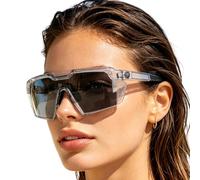 Genérico Safety Sunglasses Men - Photochromic Goggles | Polarized Work Sunglasses | Shatterproof Impact-Resistant PC Lens, for Driving Fishing Cycling Outdoor Sports Construction Travel Holiday