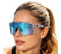 Genérico Safety Sunglasses Men - Photochromic Goggles | Polarized Work Sunglasses | Shatterproof Impact-Resistant PC Lens, for Driving Fishing Cycling Outdoor Sports Construction Travel Holiday