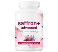 Genérico Saffron+ Advanced, Extracto de azafrán 100% Puro con Vitamina C liposoluble de Alta absorción, Vegano, Sin Gluten, No OGM,2PCS