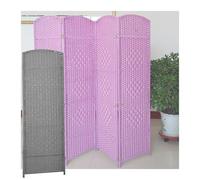Genérico Sala de regulación Plegable Divider Wooden Privacy Pantalla de partición Independiente Wall sin Montaje requerido para Home Office Studio Decor