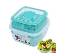 Generico Salad Container Lunch - Airtight Bowl, Convenient Handle